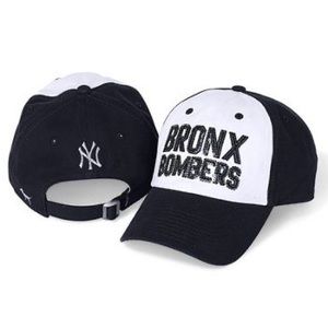 Rare VS Pink Yankees sequin Bronx Bombers hat